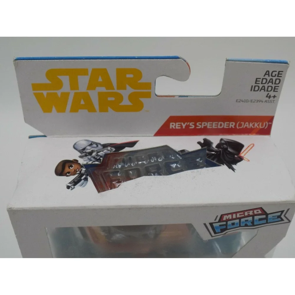 Star Wars Micro Force Rey's Speeder Jakku Vehicle & Figure Hasbro E2410